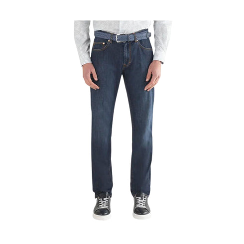 Jeans Uomo cinque tasche Jeans scuro Harmont & Blaine- Francavilla Moda